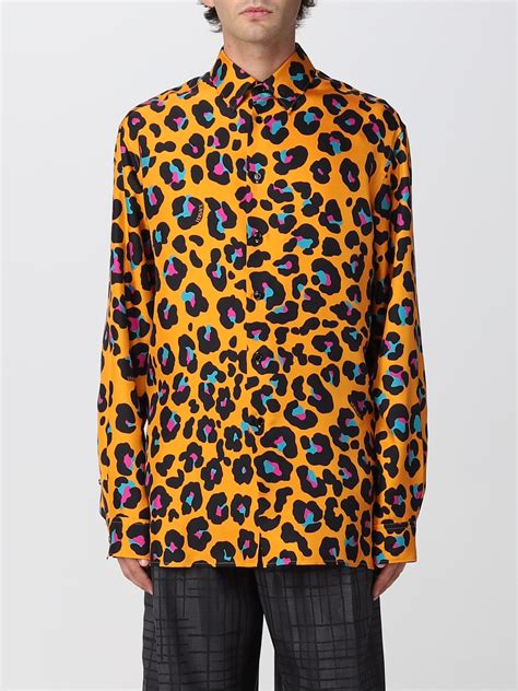 camicia versace leopardo|VERSACE.